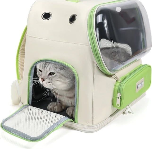 Mochila transportadora 3 en 1 con ventana
