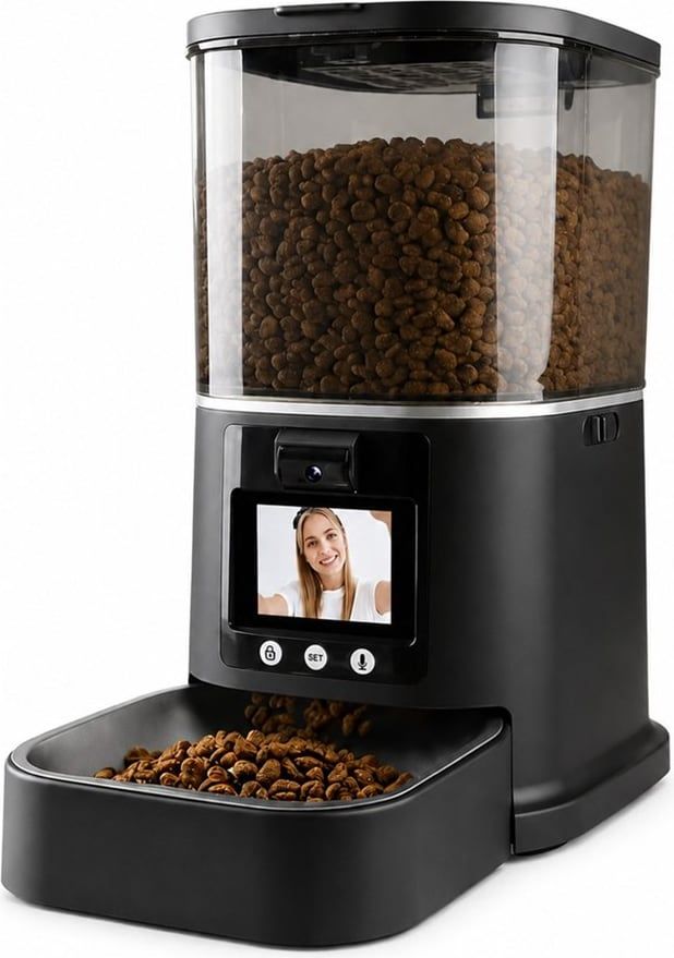 Comedero automático con cámara 5L